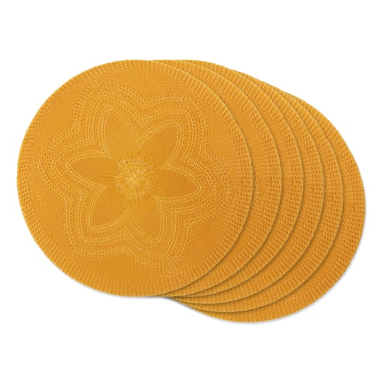 DII&#xAE; Woven Round Placemats, 6ct.